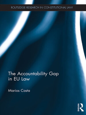cover image of The Accountability Gap in EU law